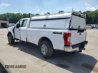 2021 Ford F-250 XL with VIN 1FT7X2BN7MED02683, listed as a Copart auction lot 62526155 with Not provided miles and Salvage title. Bid and sale history available at DreamBid. Image 2.