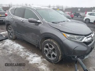 2018 Honda CR-V EX-L with VIN 5J6RW2H82JA001491, listed as a IAAI auction lot 41139160 with 71,928 mi miles. Bid and sale history available at carsss.com. Image 1.
