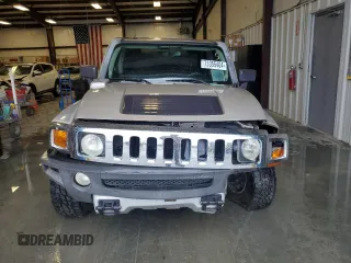 2008 Hummer H3 SUV with VIN 5GTEN13E588146985, listed as a Copart auction lot 73355404 with 96,450 mi miles and Salvage Title. Bid and sale history available at carsss.com. Image 5.