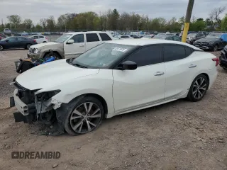 2017 Nissan Maxima S с VIN 1N4AA6AP5HC420952, выставлен на аукционе Copart как лот 53676325 с пробегом 76 028 миль миль и Списание • Salvage title. История ставок и продаж доступна на DreamBid. Изображение 1.