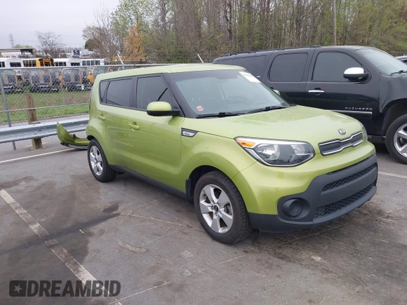 2018 Kia Soul with VIN KNDJN2A25J7907496, listed as a IAAI auction lot 41942467 with 40,275 mi miles. Bid and sale history available at carsss.com. Image 1.