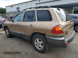 2003 Hyundai Santa Fe GLS with VIN KM8SC73D83U468641, listed as a Copart auction lot 79870004 with 145,042 mi miles and Non Repairable. Bid and sale history available at carsss.com. Image 2.