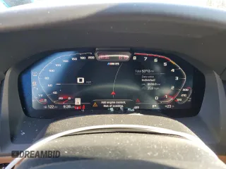 2020 BMW M8 with VIN WBSGV0C02LCE26394, listed as a Copart auction lot 46100865 with 52,713 mi miles and Salvage Title. Bid and sale history available at carsss.com. Image 9.