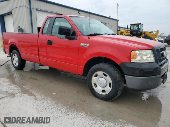 2008 Ford F-150 XL with VIN 1FTRF12258KF03808, listed as a Copart auction lot 59571875 with 101,561 mi miles and Salvage title. Bid and sale history available at DreamBid. Image 4.