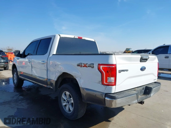 2016 Ford F-150 XLT with VIN 1FTEW1EF7GFA28134, listed as a IAAI auction lot 41398965 with 218,577 mi miles and . Bid and sale history available at DreamBid. Image 3.