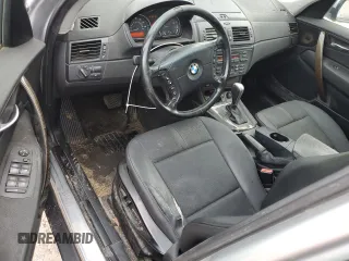 2006 BMW X3 3.0i with VIN WBXPA93466WD29294, listed as a Copart auction lot 51621175 with 235,144 mi miles and Salvage Title. Bid and sale history available at carsss.com. Image 8.
