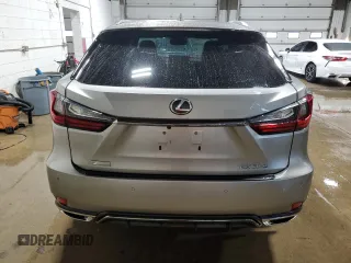 2021 Lexus RX with VIN 2T2SZMDA6MC262928, listed as a Copart auction lot 46137535 with 49,212 mi miles and Salvage Title. Bid and sale history available at carsss.com. Image 6.