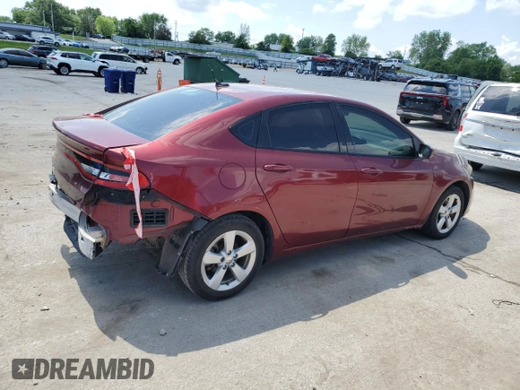 2015 Dodge Dart SXT z VIN 1C3CDFBB7FD373898, wystawiony jako Copart lot #53122465 z przebiegiem 173 757 mil mil oraz Szkoda całkowita • Salvage title. Historia ofert i sprzedaży dostępna na DreamBid. Obrazek 3.