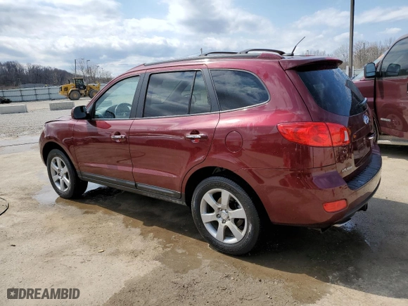 2009 Hyundai Santa Fe SE with VIN 5NMSH13E49H281053, listed as a Copart auction lot 49812605 with 92,858 mi miles and Salvage Title. Bid and sale history available at carsss.com. Image 2.