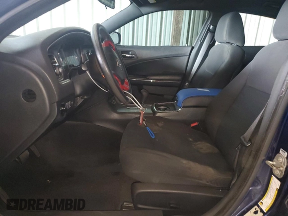 2014 Dodge Charger SE with VIN 2C3CDXBG7EH268734, listed as a Copart auction lot 62922204 with 0 mi miles and Salvage Title. Bid and sale history available at carsss.com. Image 7.