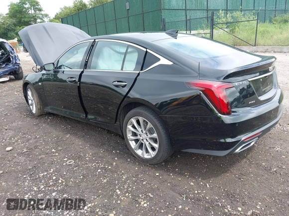 2023 Cadillac CT5 Premium Luxury with VIN 1G6DS5RK9P0110250, listed as a IAAI auction lot 42543032 with 12,305 mi miles and . Bid and sale history available at DreamBid. Image 3.