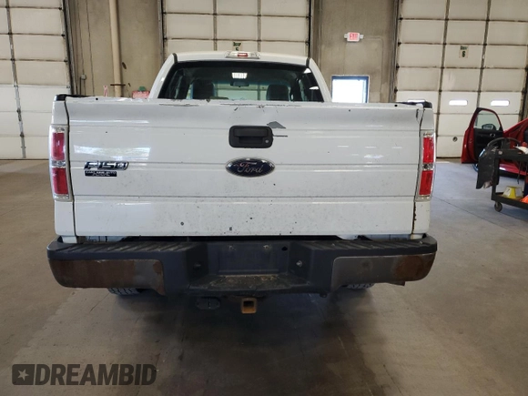 2010 Ford F-150 XL with VIN 1FTEX1CW7AKE77618, listed as a Copart auction lot 55766385 with 190,327 mi miles and Salvage title. Bid and sale history available at DreamBid. Image 6.