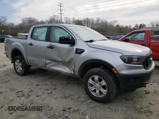 2020 Ford Ranger XL with VIN 1FTER4FH7LLA21429, listed as a Copart auction lot 47698085 with 89,639 mi miles and Salvage Title. Bid and sale history available at carsss.com. Image 4.
