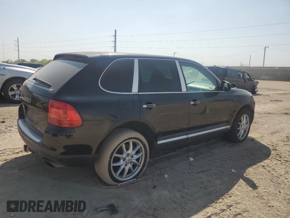 2004 Porsche Cayenne S z VIN WP1AB29P04LA76816, wystawiony jako Copart lot #50904345 z przebiegiem 187 019 mil mil oraz Czysty tytuł • Clean title. Historia ofert i sprzedaży dostępna na DreamBid. Obrazek 3.