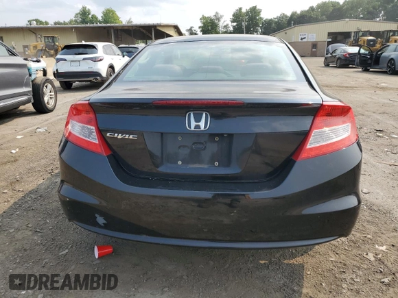 2013 Honda Civic Cpe EX with VIN 2HGFG3B88DH518340, listed as a Copart auction lot 66949704 with 102,668 mi miles and Salvage Title. Bid and sale history available at carsss.com. Image 6.