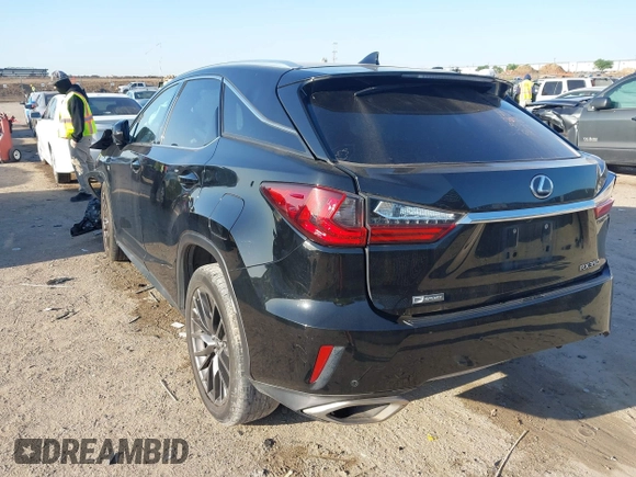 2016 Lexus RX 350 with VIN 2T2BZMCAXGC047428, listed as a IAAI auction lot 41992254 with 233,391 mi miles and . Bid and sale history available at DreamBid. Image 3.