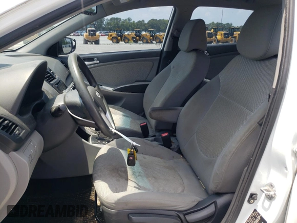 2012 Hyundai Accent GS with VIN KMHCT5AE9CU040856, listed as a Copart auction lot 59823684 with 147,947 mi miles and Non repairable. Bid and sale history available at DreamBid. Image 7.