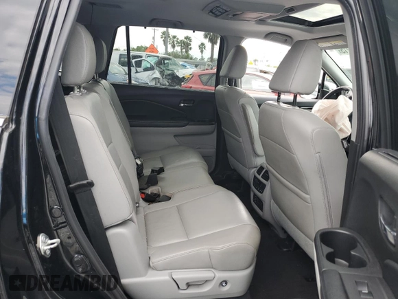 2017 Honda Pilot Touring with VIN 5FNYF6H9XHB075468, listed as a Copart auction lot 50012215 with 90,718 mi miles and Salvage Title. Bid and sale history available at carsss.com. Image 12.
