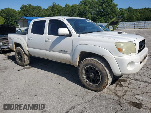 2006 Toyota Tacoma with VIN 5TELU42N76Z303612, listed as a Copart auction lot 60866035 with 250,847 mi miles and Salvage title. Bid and sale history available at DreamBid. Image 4.