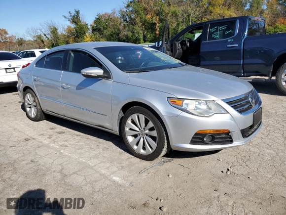 2010 Volkswagen CC Sport with VIN WVWML7AN7AE504142, listed as a Copart auction lot 78648634 with 95,343 mi miles and Clean Title. Bid and sale history available at DreamBid. Image 4.