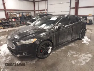2014 Ford Fusion Titanium with VIN 3FA6P0K92ER336344, listed as a IAAI auction lot 41237225 with 178,169 mi miles. Bid and sale history available at carsss.com. Image 2.