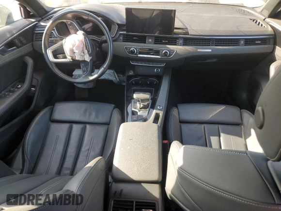 2023 Audi A4 S line Premium Plus with VIN WAUEAAF47PN006939, listed as a Copart auction lot 53004125 with Not Provided miles and Non Repairable. Bid and sale history available at DreamBid. Image 8.