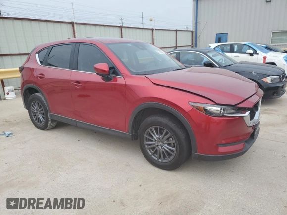 2020 Mazda CX-5 Touring with VIN JM3KFACM2L1834465, listed as a Copart auction lot 47735205 with 86,096 mi miles and Salvage Title. Bid and sale history available at carsss.com. Image 4.
