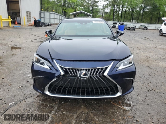 2024 Lexus ES 300h Luxury with VIN 58AEA1C16RU054104, listed as a Copart auction lot 43981705 with 9,196 mi miles and Salvage title. Bid and sale history available at DreamBid. Image 5.
