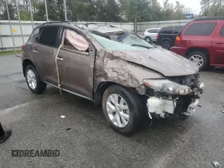 2013 Nissan Murano SL with VIN JN8AZ1MU8DW212116, listed as a Copart auction lot 48241515 with 0 mi miles and Salvage Title. Bid and sale history available at carsss.com. Image 4.