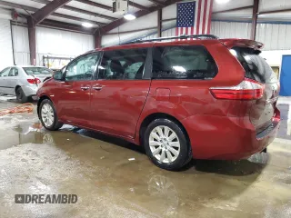 2015 Toyota Sienna Ltd with VIN 5TDDK3DC2FS109812, listed as a Copart auction lot 53462045 with 160,594 mi miles and Salvage Title. Bid and sale history available at carsss.com. Image 2.