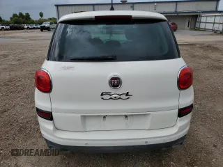 2018 FIAT 500L Pop with VIN ZFBCFAAHXJZ040317, listed as a Copart auction lot 65053904 with 43,698 mi miles and Salvage Title. Bid and sale history available at carsss.com. Image 6.