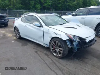 2015 Hyundai Genesis Coupe R-Spec with VIN KMHHU6KJ4FU127511, listed as a IAAI auction lot 42214070 with Not provided miles and . Bid and sale history available at DreamBid. Image 1.