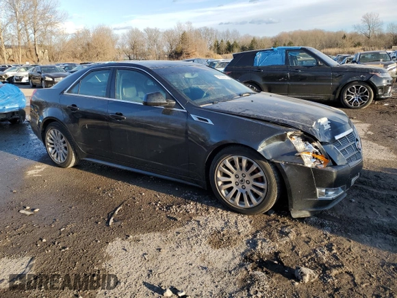 2011 Cadillac CTS Premium with VIN 1G6DS5ED4B0136657, listed as a Copart auction lot 89059225 with 178,438 mi miles and Salvage Title. Bid and sale history available at carsss.com. Image 4.