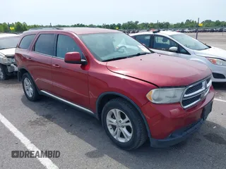 2013 Dodge Durango SXT z VIN 1C4RDHAG0DC659707, wystawiony jako IAAI lot #42721085 z przebiegiem 219 275 mil mil oraz . Historia ofert i sprzedaży dostępna na DreamBid. Obrazek 1.