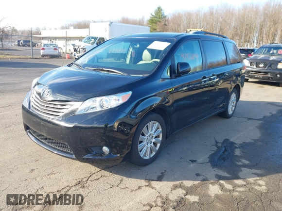 2013 Toyota Sienna XLE with VIN 5TDDK3DC0DS067993, listed as a IAAI auction lot 41832594 with 159,364 mi miles and . Bid and sale history available at DreamBid. Image 17.