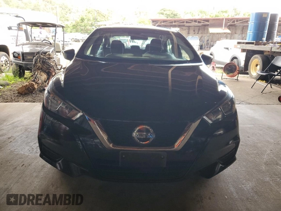 2022 Nissan Versa SV with VIN 3N1CN8EV9NL863992, listed as a Copart auction lot 54508515 with 33,362 mi miles and Non repairable. Bid and sale history available at DreamBid. Image 5.