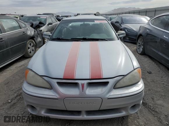2001 Pontiac Grand Am GT with VIN 1G2NW52EX1C178299, listed as a Copart auction lot 41896665 with 0 mi miles and Salvage Title. Bid and sale history available at carsss.com. Image 5.