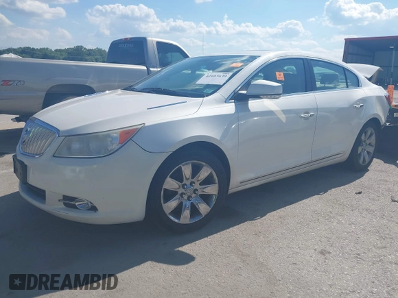 2010 Buick LaCrosse CXL with VIN 1G4GC5EGXAF228056, listed as a IAAI auction lot 42603639 with 125,448 mi miles and . Bid and sale history available at DreamBid. Image 2.