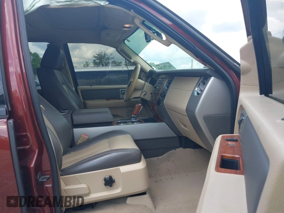 2008 Ford Expedition Eddie Bauer with VIN 1FMFU17568LA17381, listed as a IAAI auction lot 42371260 with 89,485 mi miles and . Bid and sale history available at DreamBid. Image 5.