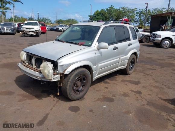 2002 Suzuki Grand Vitara with VIN JS3TE62VX24154173, listed as a IAAI auction lot 41711181 with 224,024 mi miles. Bid and sale history available at carsss.com. Image 2.