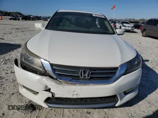 2014 Honda Accord Sedan EX-L with VIN 1HGCR2F83EA132586, listed as a Copart auction lot 50606085 with 170,334 mi miles and Salvage Title. Bid and sale history available at carsss.com. Image 5.