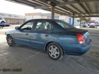 2002 Hyundai Elantra GLS with VIN KMHDN45D62U387263, listed as a Copart auction lot 51808685 with 155,670 mi miles and Clean Title. Bid and sale history available at carsss.com. Image 2.