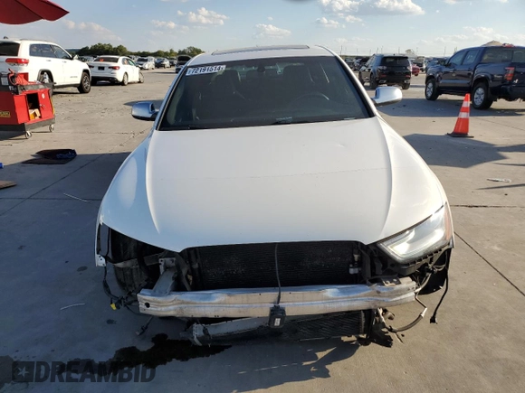 2016 Audi S4 Premium Plus with VIN WAUBGAFL8GA009994, listed as a Copart auction lot 72191514 with 112,388 mi miles and Salvage Title. Bid and sale history available at carsss.com. Image 5.