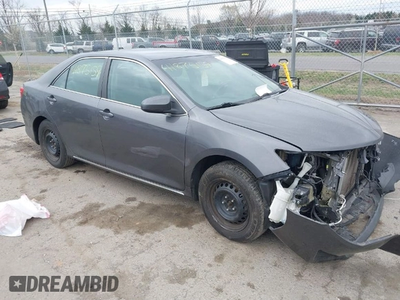 2012 Toyota Camry L with VIN 4T4BF1FK0CR214541, listed as a IAAI auction lot 41875159 with 128,964 mi miles. Bid and sale history available at carsss.com. Image 1.