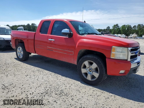 2011 Chevrolet Silverado 1500 LT with VIN 1GCRCSE05BZ220560, listed as a Copart auction lot 56283225 with 202,510 mi miles and Clean Title. Bid and sale history available at DreamBid. Image 4.