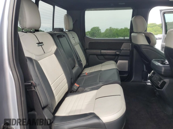 2022 Ford F-150 Lightning Pro with VIN 1FT6W1EV4NWG01810, listed as a Copart auction lot 55172465 with 46,112 mi miles and Salvage title. Bid and sale history available at DreamBid. Image 10.