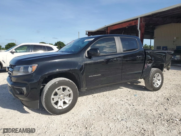 2022 Chevrolet Colorado 2WD LT with VIN 1GCGSCEA1N1252207, listed as a Copart auction lot 73583914 with 35,794 mi miles and Non Repairable. Bid and sale history available at carsss.com. Image 1.