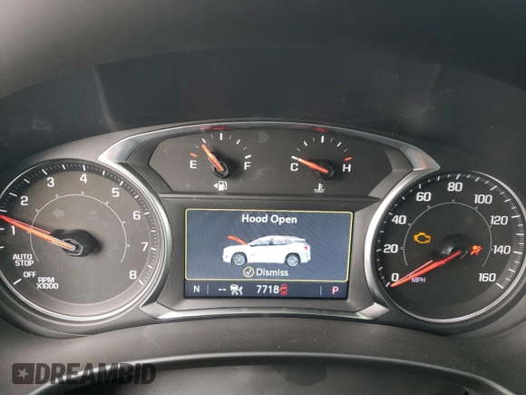 2024 GMC Terrain AT4 with VIN 3GKALYEG7RL289477, listed as a Copart auction lot 87857225 with 7,718 mi miles and Salvage Title. Bid and sale history available at DreamBid. Image 9.