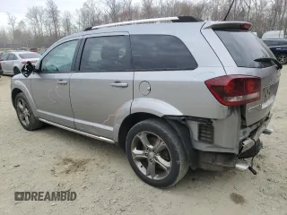 2017 Dodge Journey Crossroad Plus z VIN 3C4PDDGG6HT578759, wystawiony jako Copart lot #49619255 z przebiegiem 157 394 mil mil oraz Szkoda całkowita • Salvage title. Historia ofert i sprzedaży dostępna na DreamBid. Obrazek 2.