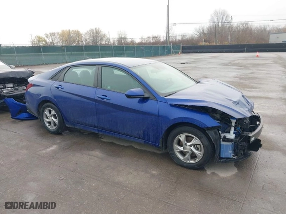 2022 Hyundai Elantra SE with VIN 5NPLL4AG4NH062521, listed as a IAAI auction lot 40909633 with 26,362 mi miles. Bid and sale history available at carsss.com. Image 14.